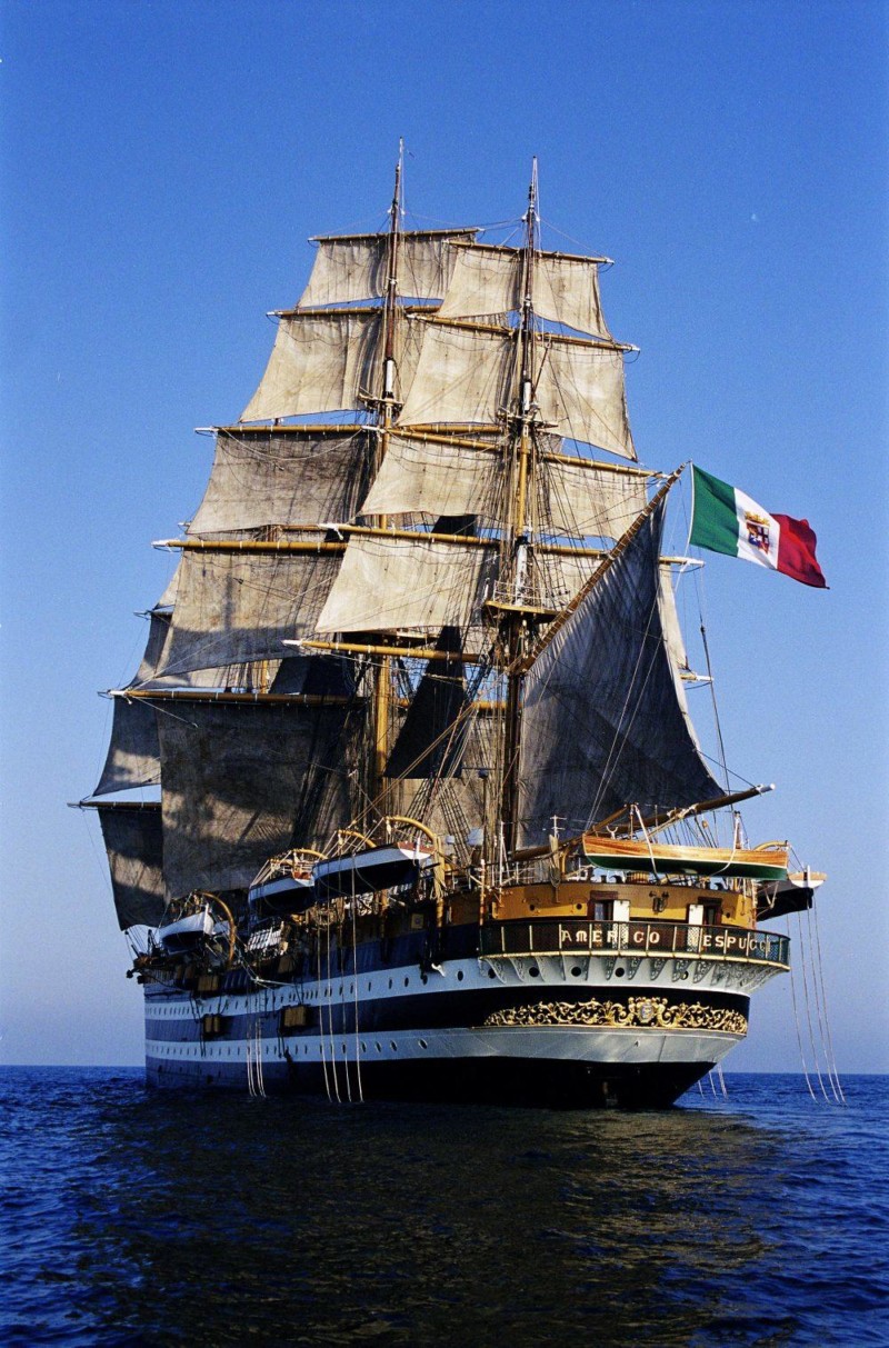 Happy Birthday Amerigo Vespucci, The Most Beautiful Ship In The World!