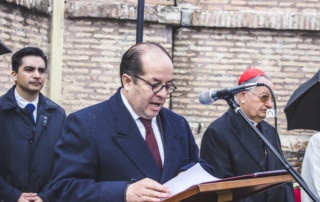 S. E. Sig. José Álvarez Palacio, Ambasciatore dell’Ecuador presso la Santa Sede